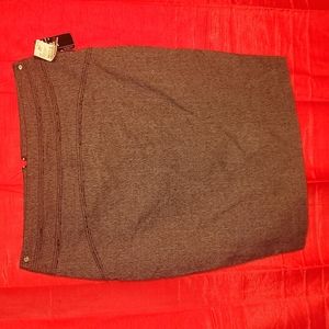 BCX GREY PENCIL SKIRT